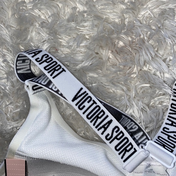 ✨LAST ONE✨ Victoria Secret White Mesh Sports Bra - Picture 5 of 9